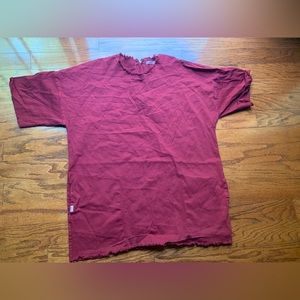 EPTM Women’s Burgundy Blouse Size L